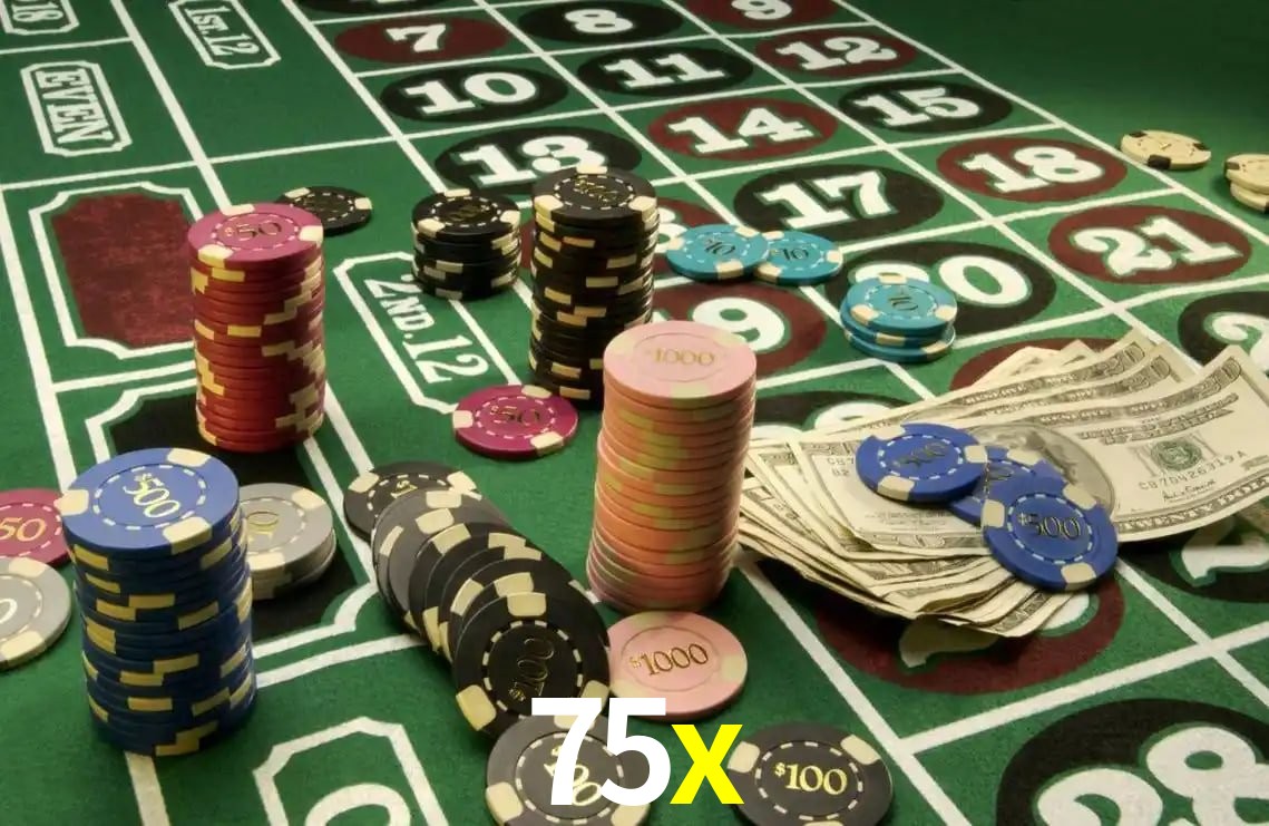 75x: Jogos de Caça-Níqueis-Altas Recompensas, Roleta-Velocidade, Blackjack-Desafios Máximos